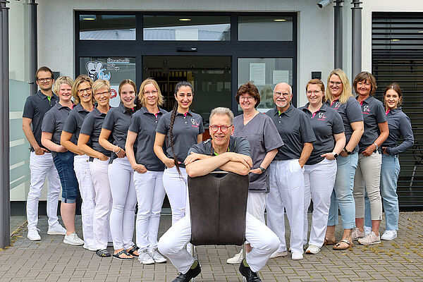 Das Team  der Zahnarztpraxis Chris van Dijk